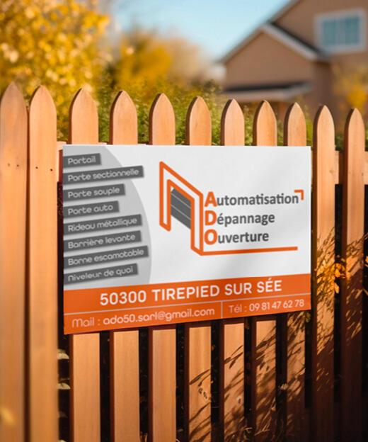 Panneaux de chantier